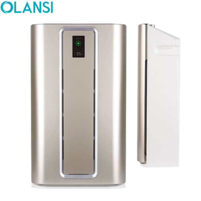 Olansi K04B odor 센서 HEPA 필터 공기 청정기 자식 잠금 장치