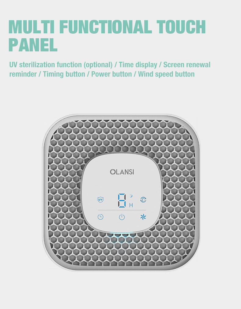 Olansi A4 Pro 데스크탑 공기 청정기 (8)